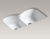Built-in wash basin Langlade Kohler 2015 K-6626-6U-FT Contemporary / Modern