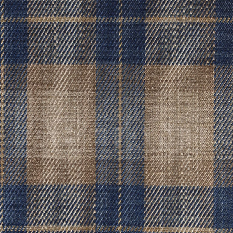 Portiere fabric Kintyre Check kintyre check blue price on request Buy Portiere fabric Kintyre Check Henry Bertrand Ltd Linens kintyre check blue