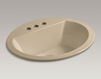 Countertop wash basin Bryant Kohler 2015 K-2699-4-95 Contemporary / Modern