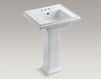 Wash basin with pedestal Tresham Kohler 2015 K-2844-4-G9 Contemporary / Modern