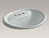 Countertop wash basin Tides Kohler 2015 K-2839-4-0 Contemporary / Modern
