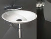 Wall mounted wash basin Isla WS The Bath Collection Cristal Glass 3017WS Contemporary / Modern