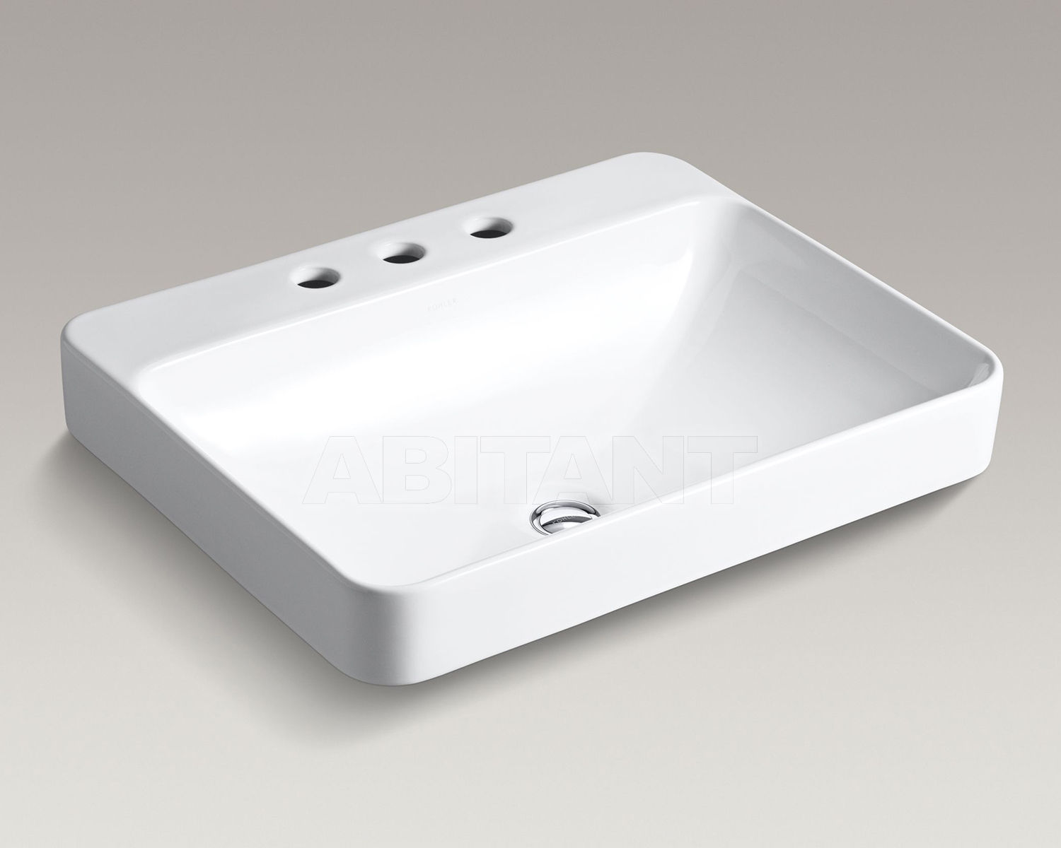 Countertop wash basin Vox Rectangle K-2660-8-0 price on request Buy Countertop wash basin Vox Rectangle Kohler 2015 K-2660-8-0