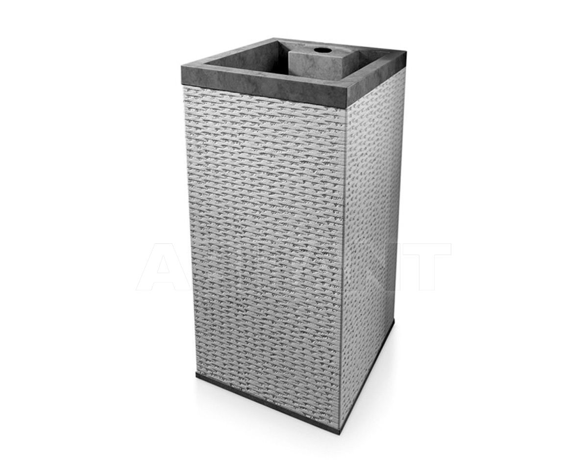 Buy Floor mounted wash basin Borneo The Bath Collection Piedra Stone 00329