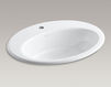 Countertop wash basin Thoreau K-2907-1-47 Ivory Countertop wash basin Thoreau Kohler 2015 K-2907-1-47 Contemporary / Modern