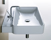 Wall mounted wash basin Simas Flow FL 01 Contemporary / Modern