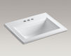Countertop wash basin Memoirs K-2337-4-K4 Dark gray Countertop wash basin Memoirs Kohler 2015 K-2337-4-K4 Contemporary / Modern