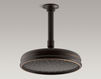 Ceiling mounted shower head Traditional Round Kohler 2015 K-13692-AF Contemporary / Modern