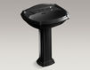 Wash basin with pedestal Portrait K-2221-4-95 Gray Wash basin with pedestal Portrait Kohler 2015 K-2221-4-95 Contemporary / Modern