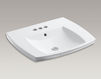 Countertop wash basin Kelston Kohler 2015 K-2381-4-95 Contemporary / Modern