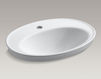 Countertop wash basin Serif K-2075-1-95 Gray Countertop wash basin Serif Kohler 2015 K-2075-1-95 Contemporary / Modern