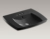 Countertop wash basin Kelston K-2381-4-G9 Gray Countertop wash basin Kelston Kohler 2015 K-2381-4-G9 Contemporary / Modern