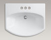 Wash basin with pedestal Cimarron Kohler 2015 K-2362-4-95 Contemporary / Modern