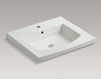 Countertop wash basin Persuade K-2956-1-47 Ivory Countertop wash basin Persuade Kohler 2015 K-2956-1-47 Contemporary / Modern