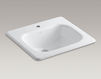 Countertop wash basin Tahoe K-2895-1-47 Ivory Countertop wash basin Tahoe Kohler 2015 K-2895-1-47 Contemporary / Modern