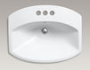 Countertop wash basin Cimarron Kohler 2015 K-2351-4-0 Contemporary / Modern