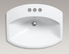 Countertop wash basin Cimarron K-2351-4-95 Gray Countertop wash basin Cimarron Kohler 2015 K-2351-4-95 Contemporary / Modern