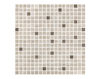Mosaic Satinato con Platino Cerdomus Arya 59222 Contemporary / Modern