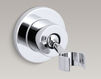 Holder for shower head Stillness K-975-BV Silver Holder for shower head Stillness Kohler 2015 K-975-BV Contemporary / Modern