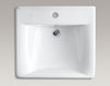 Wall mounted wash basin Soho K-2084-47 Ivory Wall mounted wash basin Soho Kohler 2015 K-2084-47 Contemporary / Modern