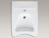 Wall mounted wash basin Morningside K-12638-47 Ivory Wall mounted wash basin Morningside Kohler 2015 K-12638-47 Contemporary / Modern