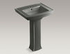 Wash basin with pedestal Archer Kohler 2015 K-2359-4-33 Contemporary / Modern