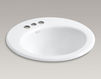 Countertop wash basin Radiant K-2917-4-G9 Gray Countertop wash basin Radiant Kohler 2015 K-2917-4-G9 Contemporary / Modern