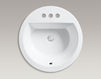 Countertop wash basin Bryant K-2714-4-95 Gray Countertop wash basin Bryant Kohler 2015 K-2714-4-95 Contemporary / Modern