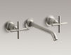 Wall mixer  Purist Kohler 2015 K-T14415-3-CP Contemporary / Modern