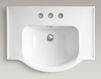 Wash basin with pedestal Veer Kohler 2015 K-5266-4-7 Contemporary / Modern