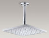 Ceiling mounted shower head Contemporary Square Kohler 2015 K-13695-SN Contemporary / Modern