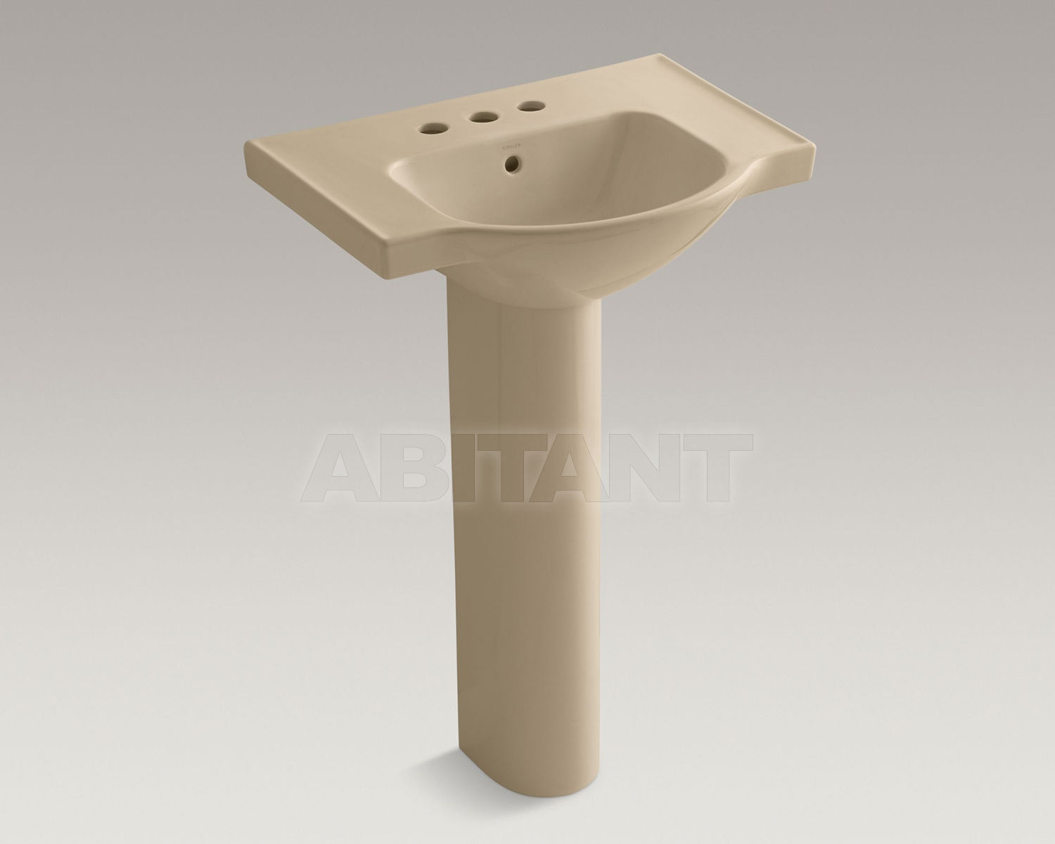Buy Wash basin with pedestal Veer Kohler 2015 K-5266-4-33