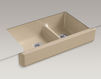 Built-in wash basin Whitehaven K-6426-47 Ivory Built-in wash basin Whitehaven Kohler 2015 K-6426-47 Contemporary / Modern