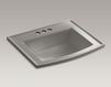 Countertop wash basin Archer Kohler 2015 K-2356-4-47 Contemporary / Modern