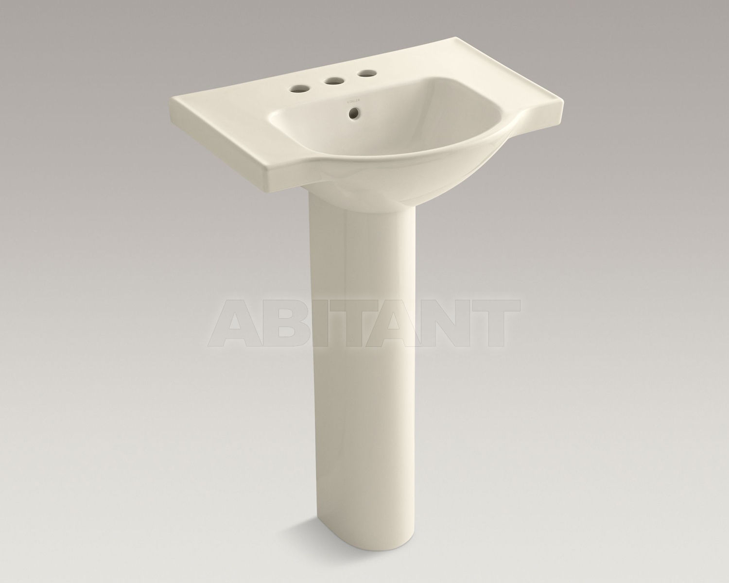 Wash basin with pedestal Veer K-5266-4-47 price on request Buy Wash basin with pedestal Veer Kohler 2015 K-5266-4-47