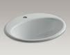 Countertop wash basin Farmington K-2905-1-47 Ivory Countertop wash basin Farmington Kohler 2015 K-2905-1-47 Contemporary / Modern