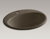 Countertop wash basin Farmington K-2905-1-FT Dark gray Countertop wash basin Farmington Kohler 2015 K-2905-1-FT Contemporary / Modern