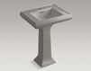 Wash basin with pedestal Memoirs K-2238-1-47 Ivory Wash basin with pedestal Memoirs Kohler 2015 K-2238-1-47 Contemporary / Modern