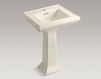Wash basin with pedestal Memoirs K-2238-1-33 Light beige Wash basin with pedestal Memoirs Kohler 2015 K-2238-1-33 Contemporary / Modern