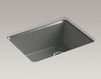 Built-in wash basin Riverby K-5872-5UA1-G9 Gray Built-in wash basin Riverby Kohler 2015 K-5872-5UA1-G9 Contemporary / Modern