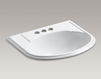 Countertop wash basin Devonshire K-2279-4-47 Ivory Countertop wash basin Devonshire Kohler 2015 K-2279-4-47 Contemporary / Modern