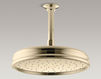 Ceiling mounted shower head Traditional Round Kohler 2015 K-13693-SN Contemporary / Modern