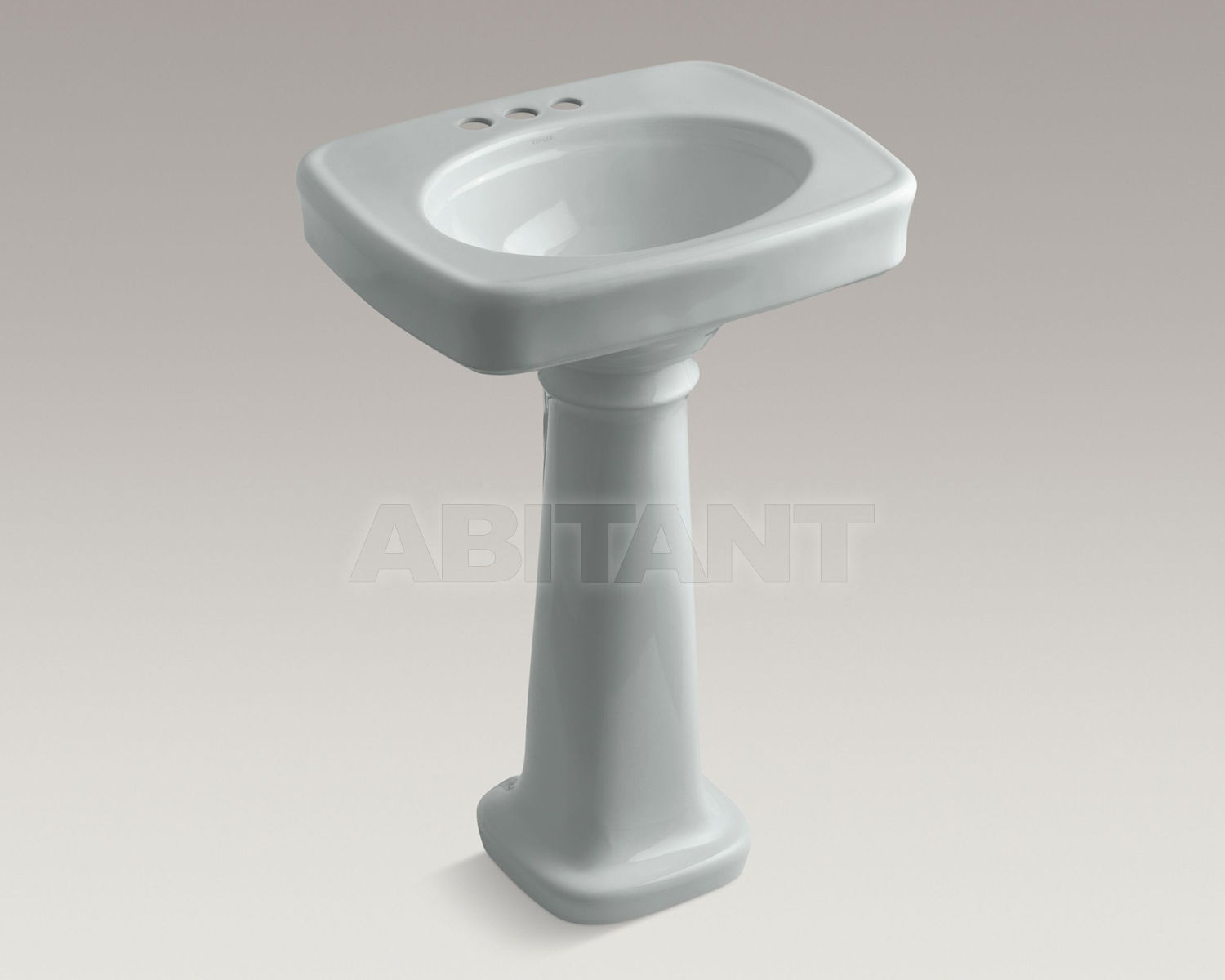 Wash basin with pedestal Bancroft K-2338-4-95 price on request Buy Wash basin with pedestal Bancroft Kohler 2015 K-2338-4-95