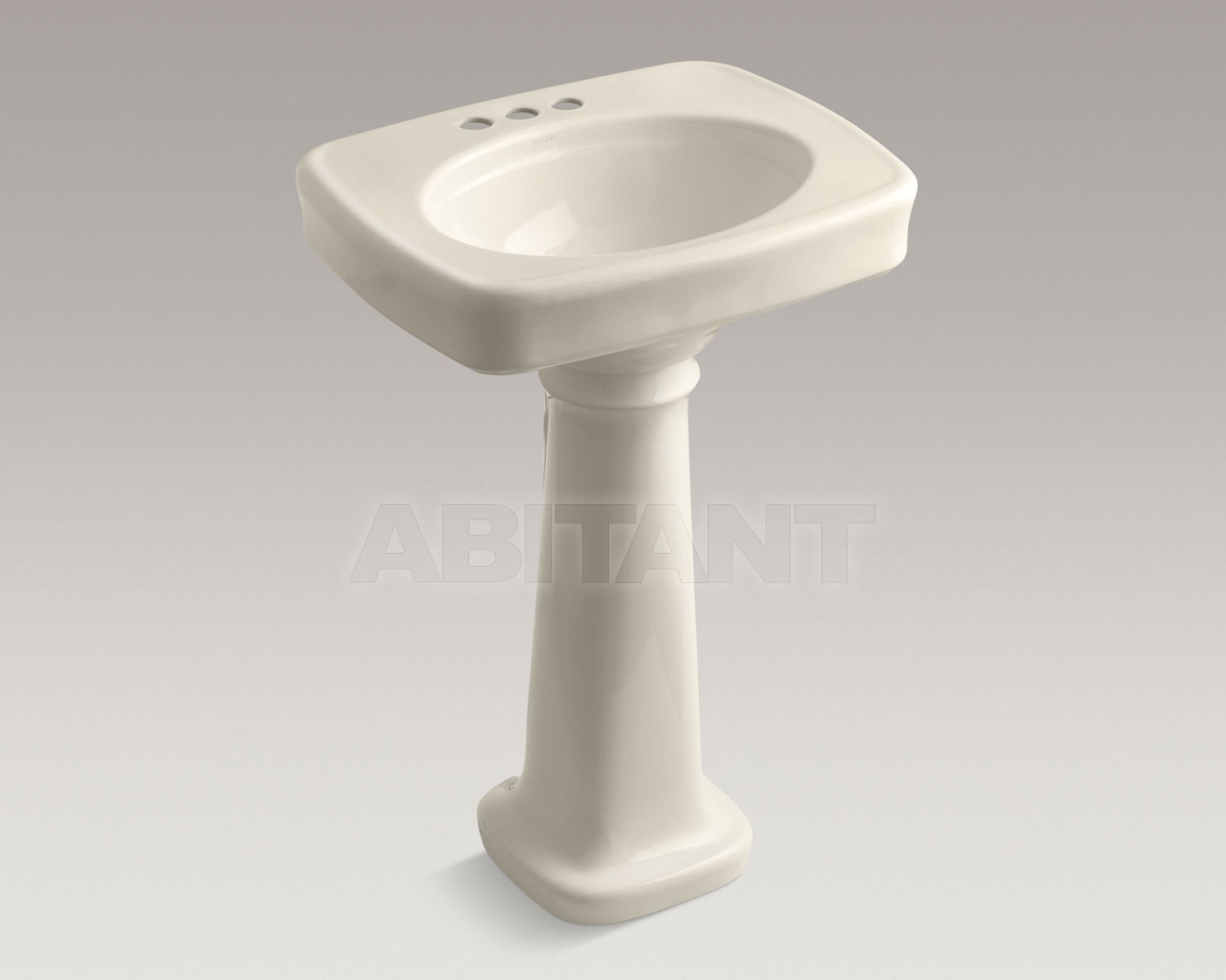 Wash basin with pedestal Bancroft K-2338-4-47 price on request Buy Wash basin with pedestal Bancroft Kohler 2015 K-2338-4-47
