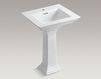 Wash basin with pedestal Memoirs K-2344-1-33 Light beige Wash basin with pedestal Memoirs Kohler 2015 K-2344-1-33 Contemporary / Modern