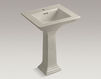 Wash basin with pedestal Memoirs K-2344-1-33 Light beige Wash basin with pedestal Memoirs Kohler 2015 K-2344-1-33 Contemporary / Modern