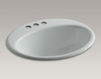 Countertop wash basin Farmington K-2905-4-0 white Countertop wash basin Farmington Kohler 2015 K-2905-4-0 Contemporary / Modern
