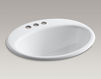 Countertop wash basin Farmington K-2905-4-95 Gray Countertop wash basin Farmington Kohler 2015 K-2905-4-95 Contemporary / Modern