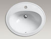 Countertop wash basin Pennington K-2196-1-0 white Countertop wash basin Pennington Kohler 2015 K-2196-1-0 Contemporary / Modern