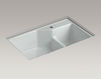 Built-in wash basin Indio K-6411-1-58 Dark gray Built-in wash basin Indio Kohler 2015 K-6411-1-58 Contemporary / Modern